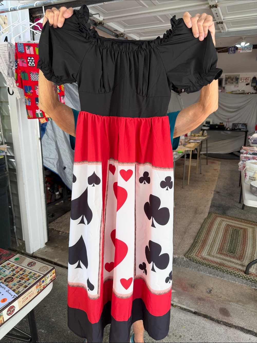 Complete Queen of Hearts Costume. Adorable